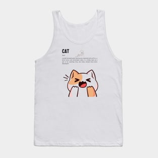 Cat Definition Tank Top